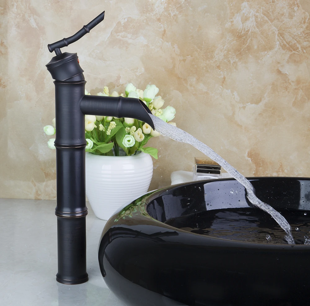 Bamboo Style Bathroom Faucet Rispa