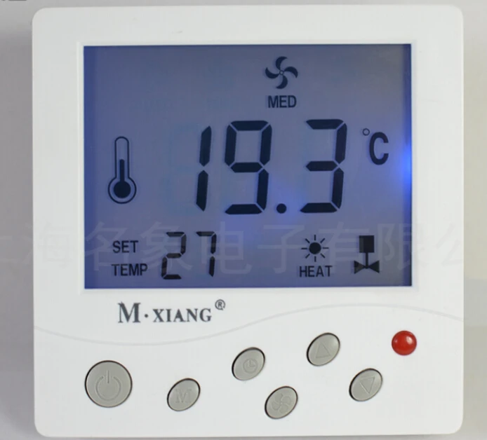 Central air conditioning thermostat LCD thermostat room thermostat