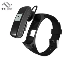 TTLIFE бренд Съемная bluetooth монитор сердечного ритма фитнес-трекер Android браслет Smart Band для Apple IOS Android