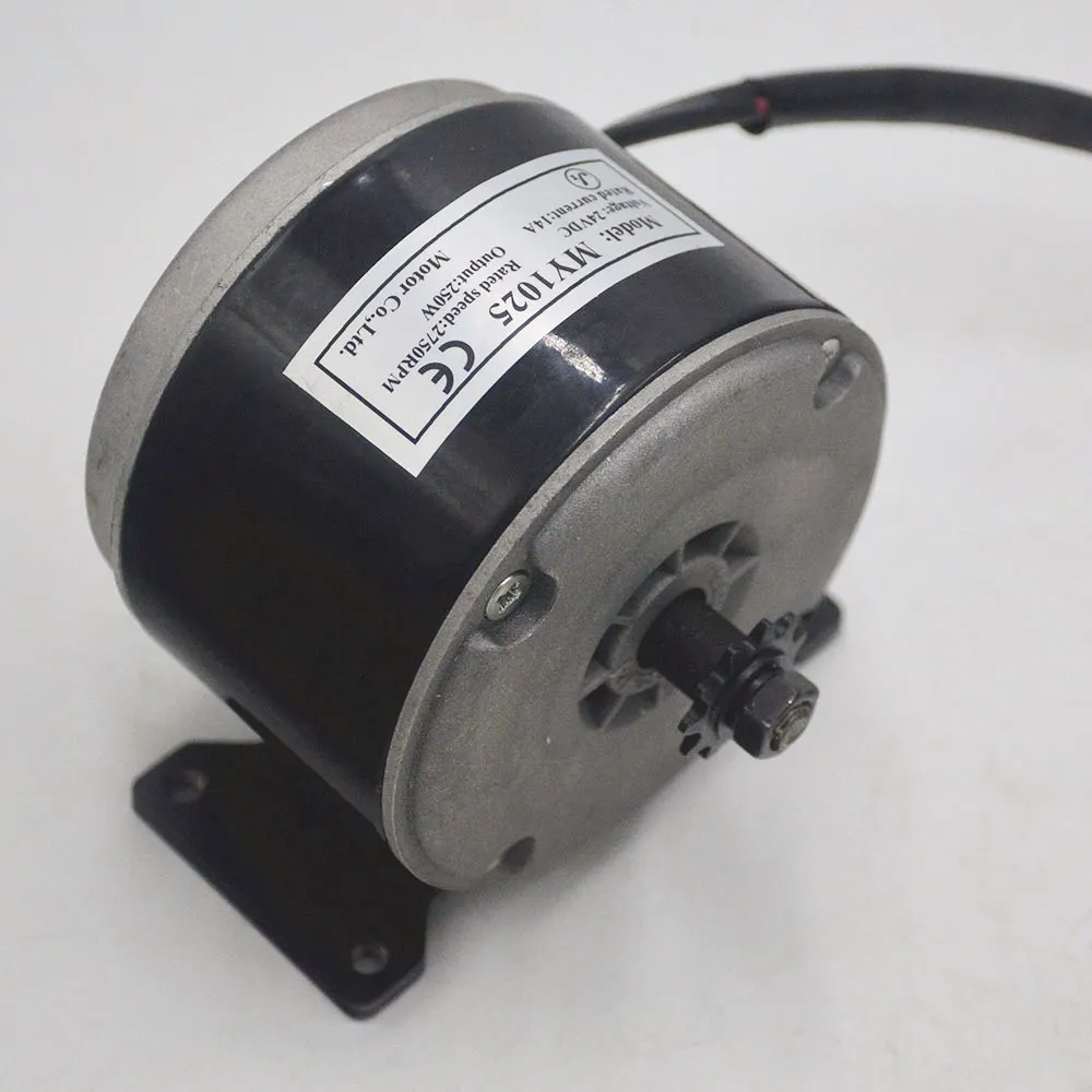 15 Off) Kaufen 24V 250W Brushed Dc Motor Voor Elektrische Fiets Kit