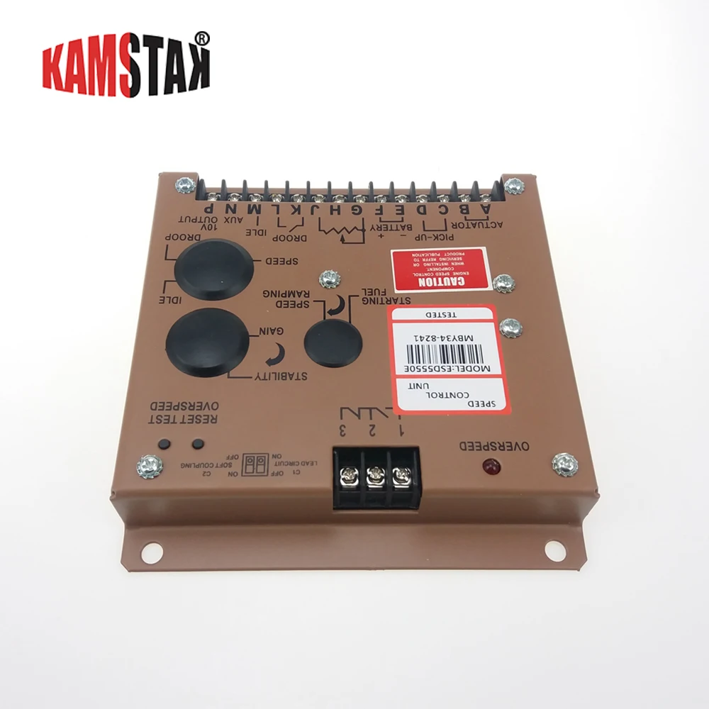 

Generator set GAC speed control board ESD5550E low speed protection governor
