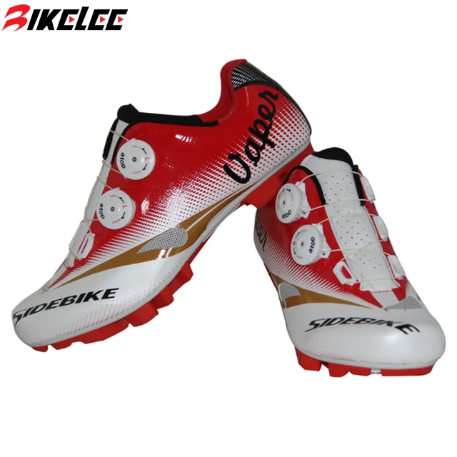 Best price at $110 Cheap 2015 new hot sale SIDEBIKE mountain cycling shoes highway lock men athletic bicycle sneaker self-locking mountain bike shoes men
