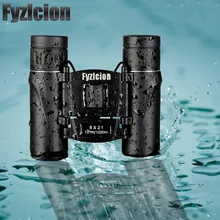 Vision Long Range Folding HD Powerful Mini profesionales telescope Binoculars  8x21 Compact Zoom   Binoculars for kids