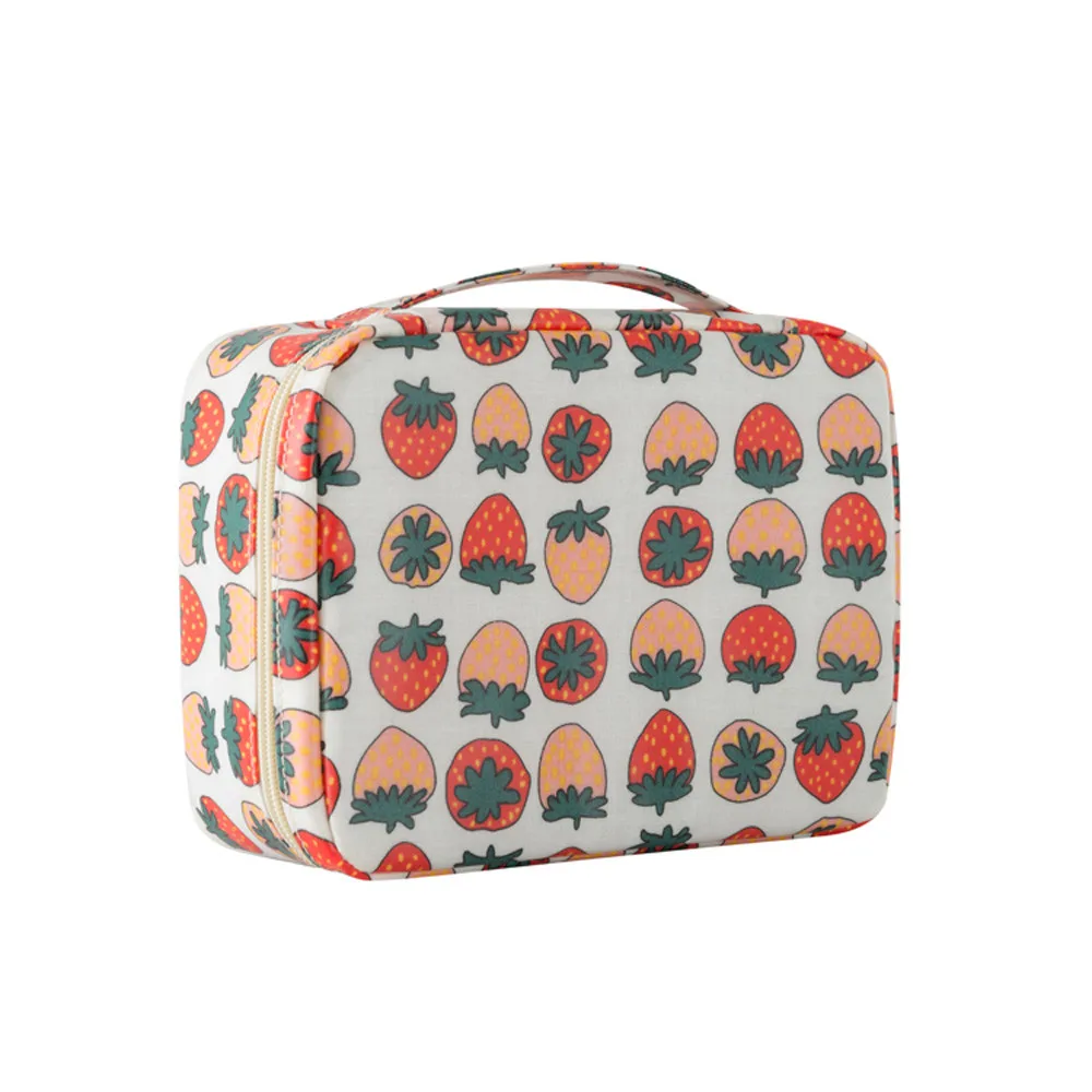 

Travel Portable necessarie Toiletry Wash Brush Box Cosmetic Bag Makeup Storage case maleta de maquiagem