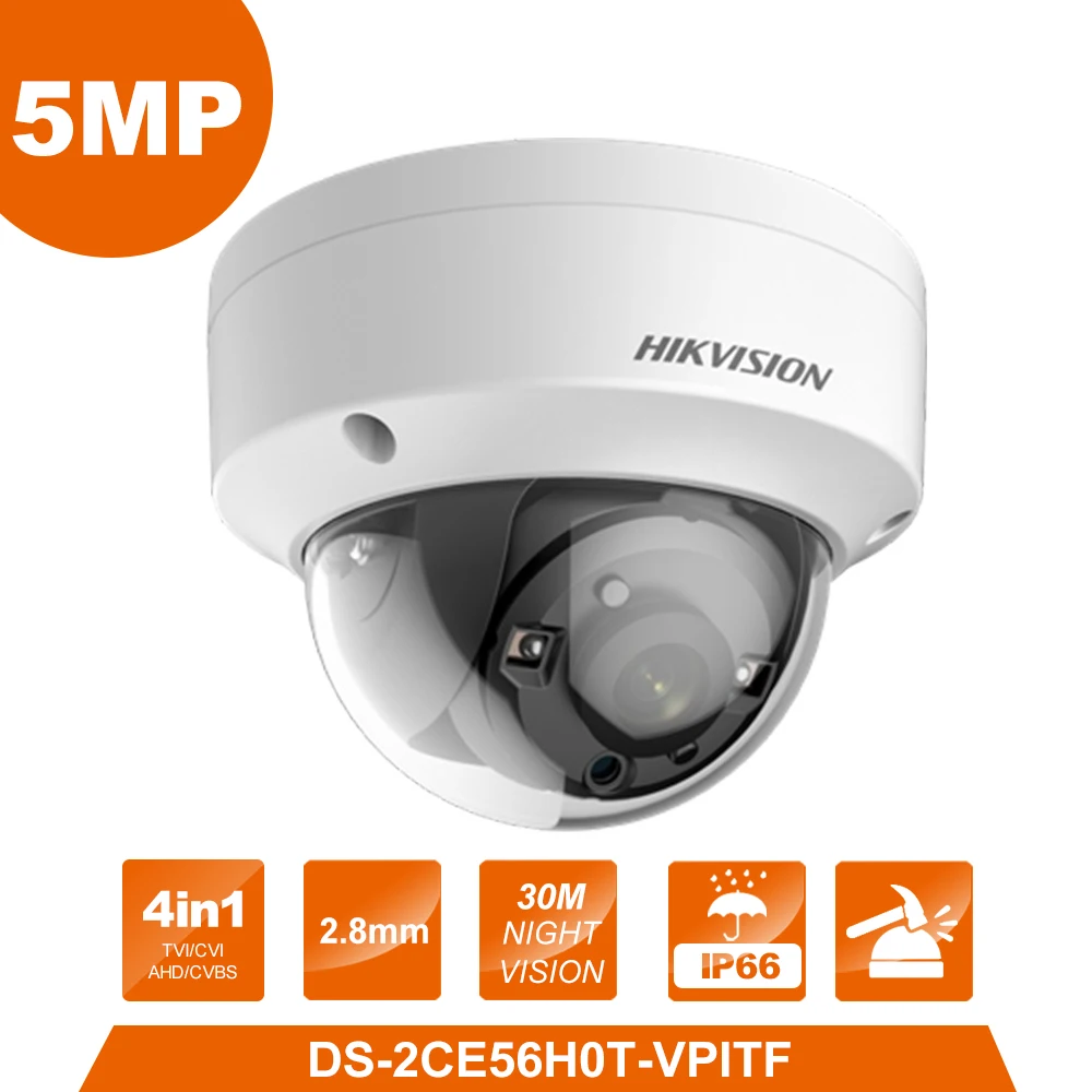 

5MP HD Analog camera CCTV Cam TVI/AHD/CVI/CVBS Switch 4 IN 1 Security Dome Camera 2.8mm Lens Surveillance webcam