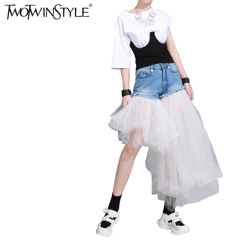 TWOTWINSTYLE Corset for Women Steampunk Clothing Bustier Bodice Sexy Corselet Female Underbust Crosets Outwear Tops Clothes New