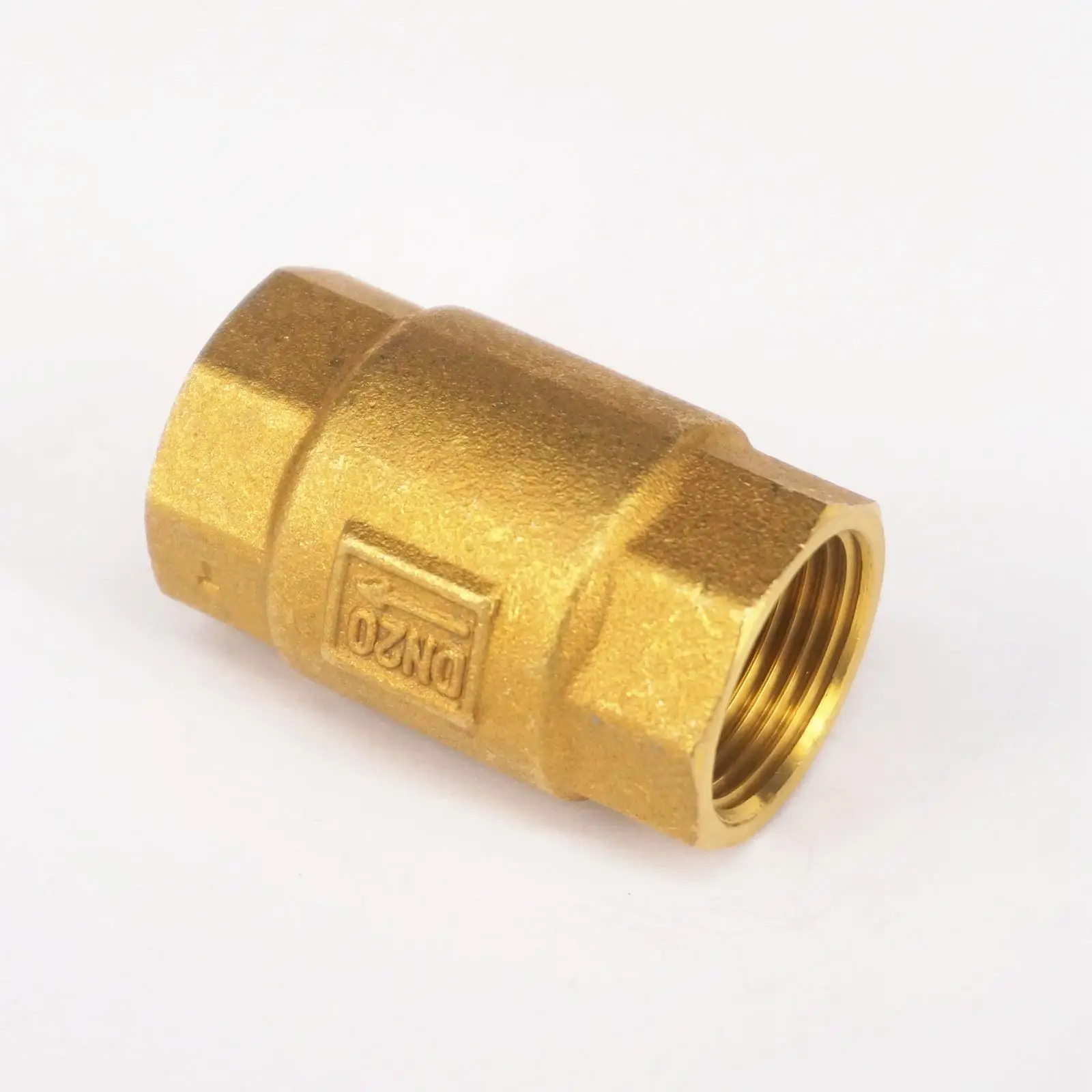 Латунный обратный клапан в линии весна без возврата 3/" BSP Женский до 3/4" BSP Женский резьбовой для водопровода