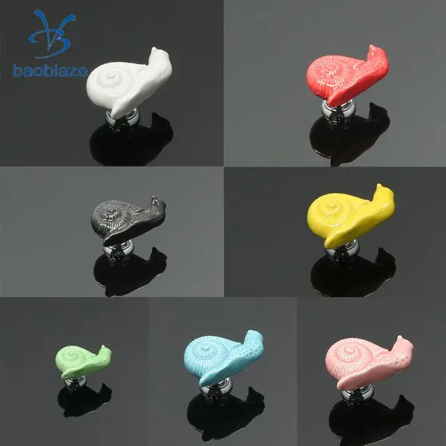 Best Price Novelty Snail Shaped Ceramic Metal Door Knobs for Kitchen Furniture Wardrobe Cabinet Drawer Dresser Closet Handles Pulls Best Price Novelty Snail Shaped Ceramic Metal Door Knobs for Kitchen Furniture Wardrobe Cabinet Drawer Dresser Closet Handles Pulls