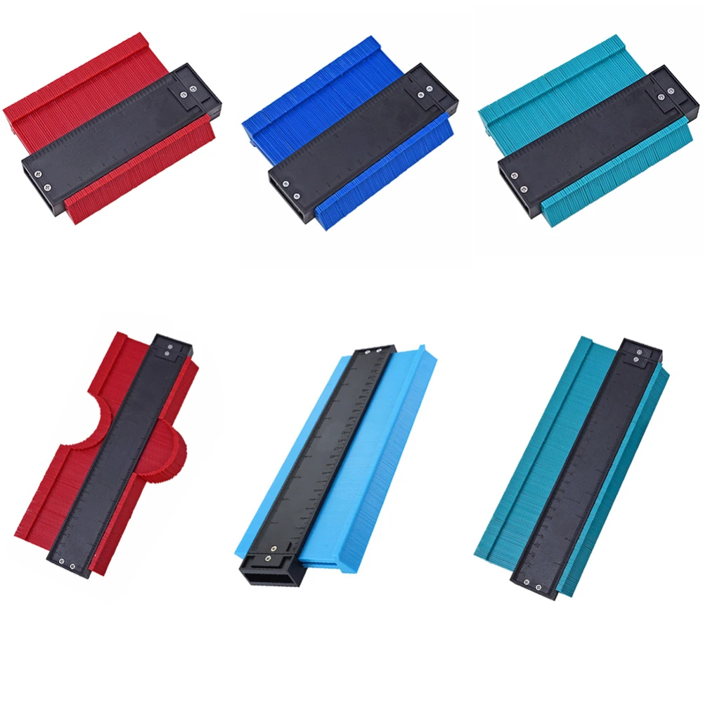 

120/250mm Professional Contour Profile Gauge Guage Tiling Laminate Tiles General Tools Contour Gauge Duplicator with magnetic