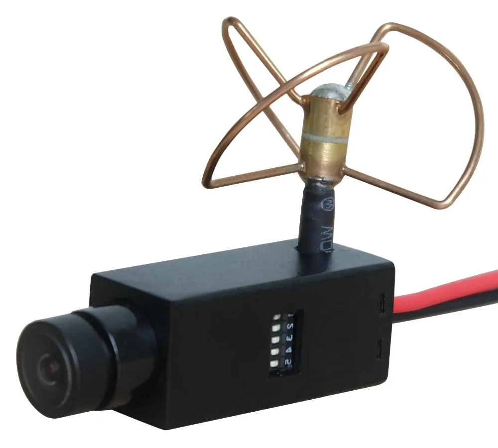 Wireless Micro Camera with 32CHs, 5.8Ghz 120 Degree Wide Angle