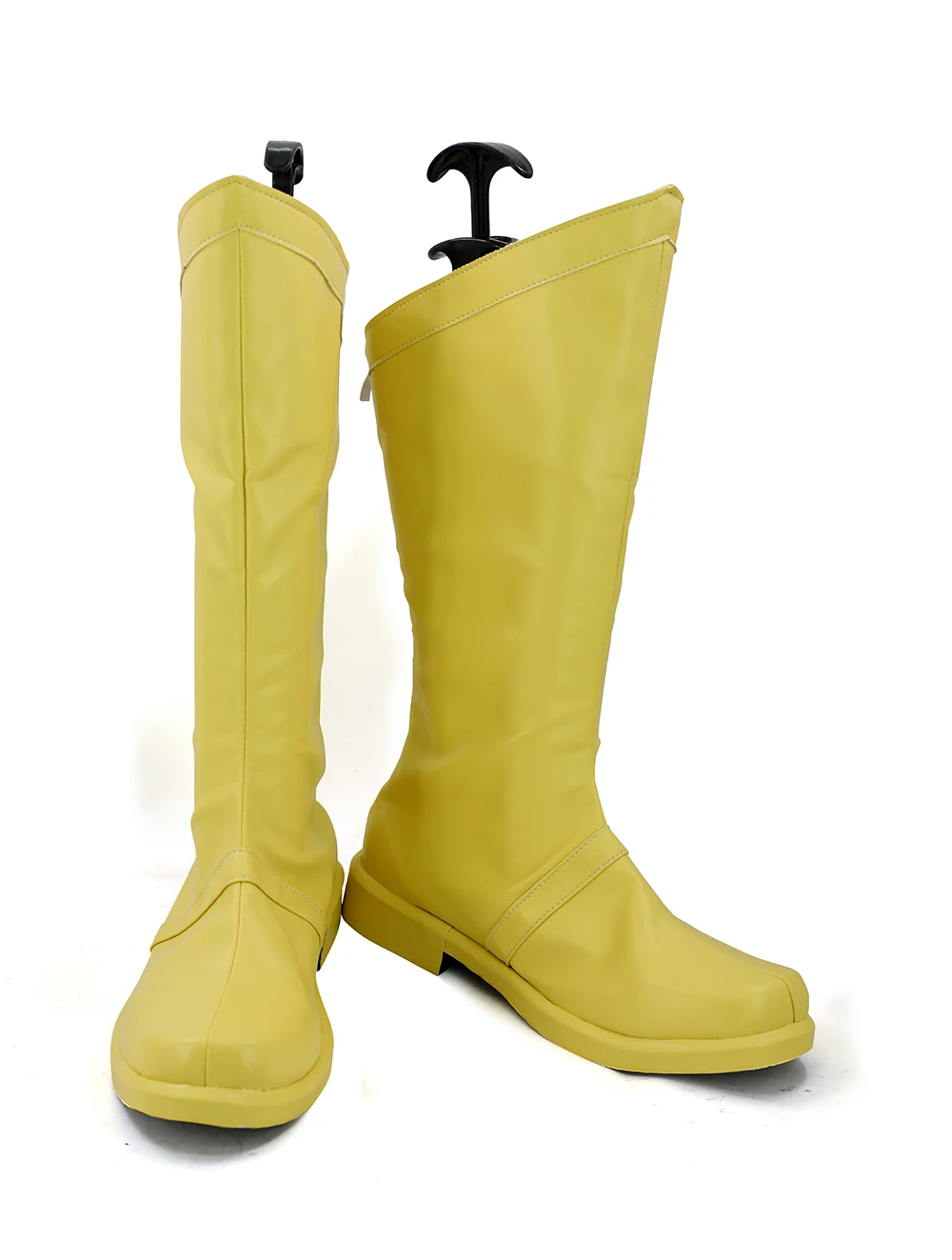 DC Comic Legion of Super Heroes Lightning Lad Cosplay Boots Yellow Shoes Custom Made