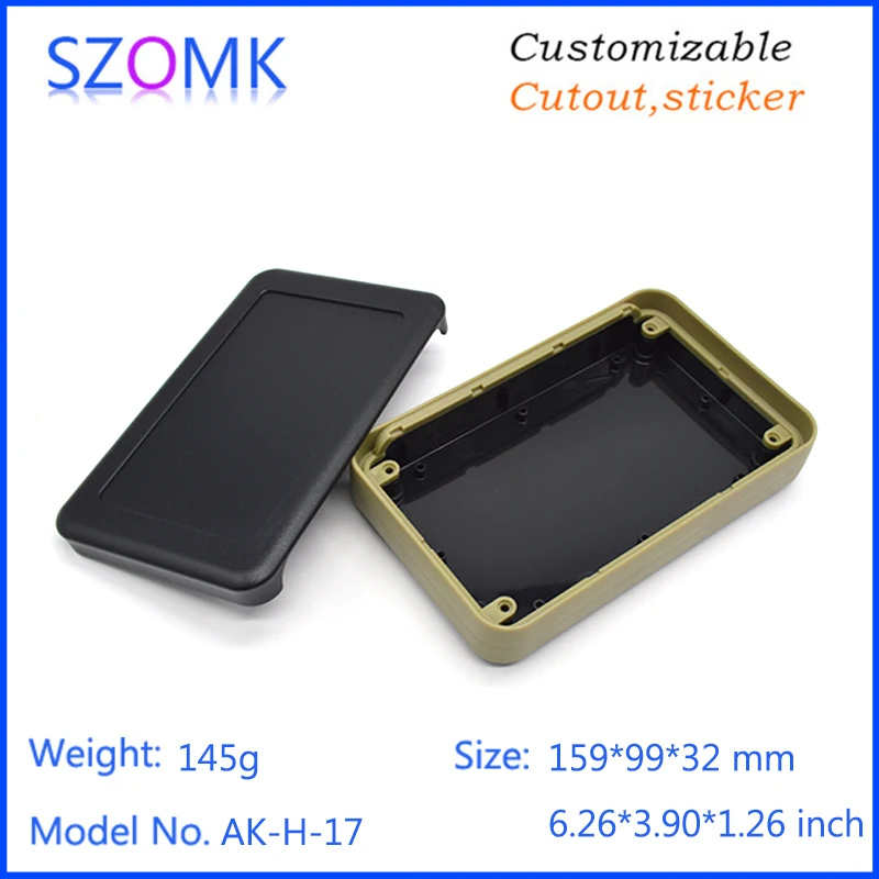 szomk small plastic case for electronic equipment plastic housing for enclosure pcb design junction box tv box abs material plastic casing (50)