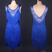 Новинка, костюм для латинских танцев, сексуальный пояс с блестками, платье с кисточками для латинских танцев, женские платья для соревнований латинских танцев, 10 цветов