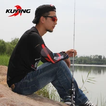 KUYING TOP CASTER 2.1M Spinning Casting Lure Fishing Rod Cane Stick Pole ML Light Soft 2 Section Carbon Medium Fast Action