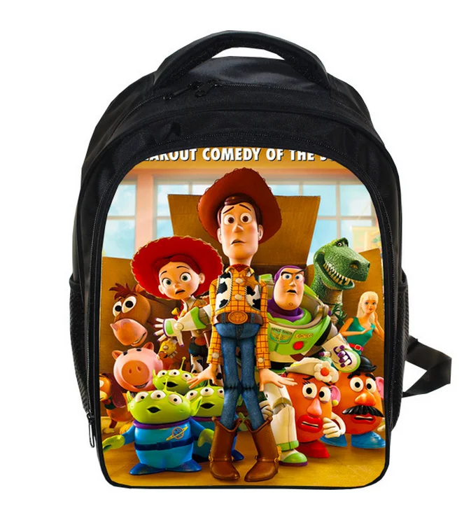 

13 Inch Toy Story School Bags For Boys Girls Cartoon School Kids Backpack Woody Roundup Backpacks Children Mochila