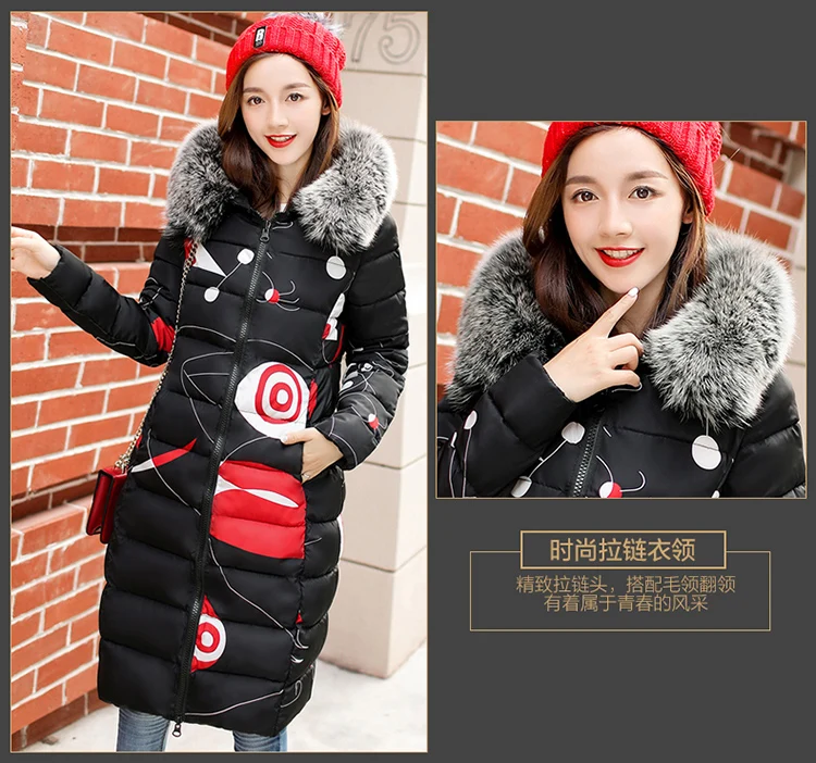 woolrich parka 2019 winter women hooded coat fur collar thicken warm long jacket female plus size 3XL outerwear parka ladies chaqueta feminino womens parka coat