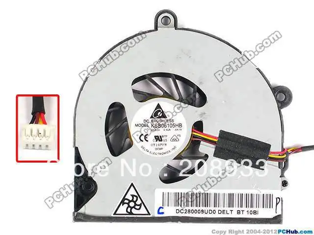 

For DELTA KSB06105HB-AK1X KSB06105HB notebook fan 5V 0.40A+cooling fan