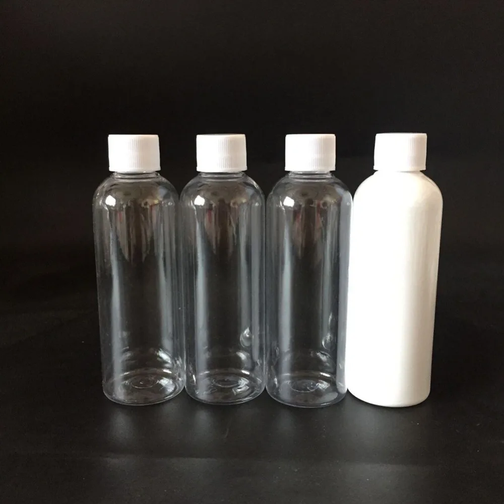 

5PCS / Set Useful Portable 100ml Clear Empty Container Bottle Travel Set Cosmetic Lotion Box Container Refillable Bottle