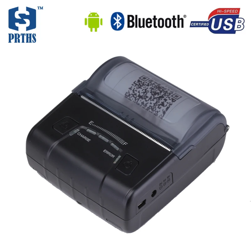 

Durable 80mm Android portable bluetooth thermal receipt printer with 2500mAh battery can provide SDK for project HS-E30UA
