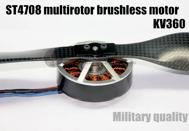 

ST4708 KV360 multirotor brushless motor(cw/ccw) for DIY PFV Aerial drones T810/T980/S1200quadcopter/ hexacopter/Octocopter