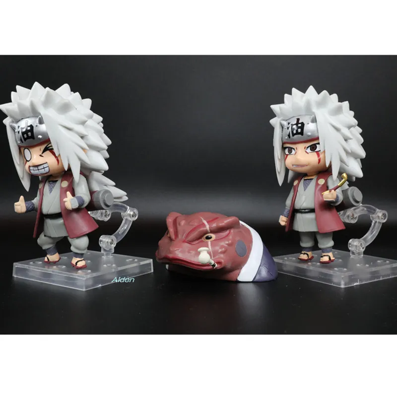 3 шт./компл. Naruto Shippuden Jiraiya с Gama Bunta Q версия ПВХ фигурка Коллекционная модель