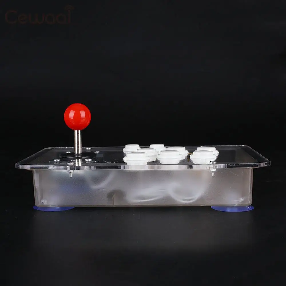 

Transparent Clear Acrylic Joystick USB 8 Directional For Arcade Accessories