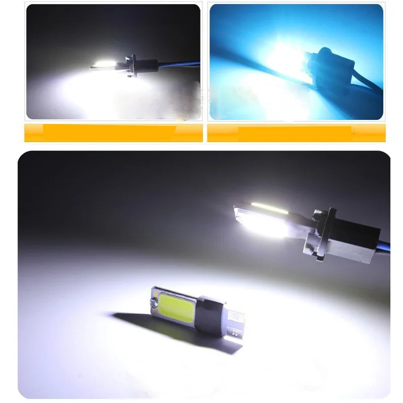 

1pcs COB double-sided width w5w License Plate Light t10 LED daytime running light 12v parking light bulbs for cars