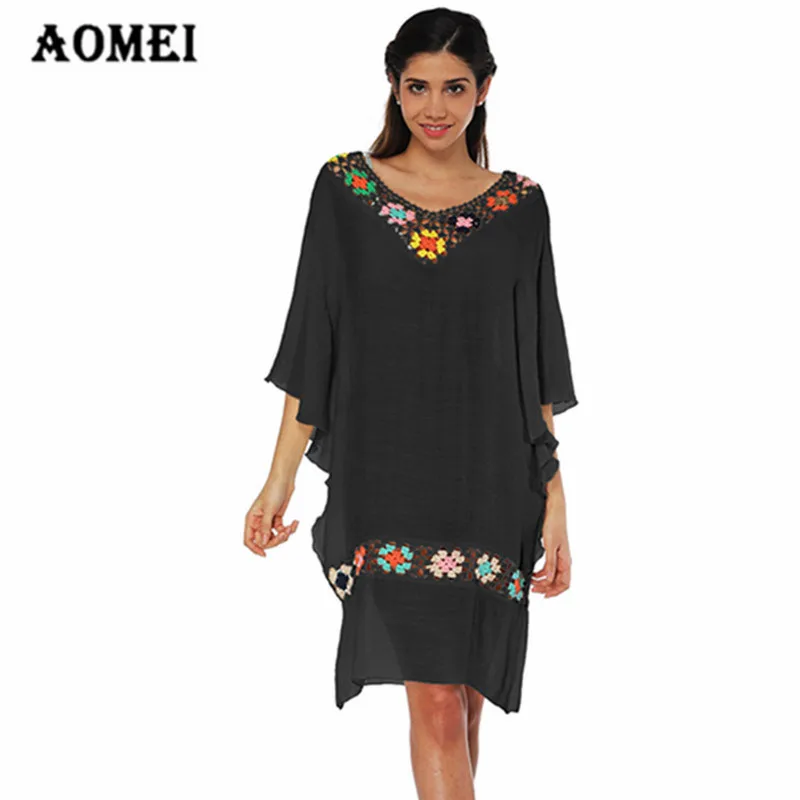 Aliexpress.com : Buy Women Dress Loose Casual Beachwear