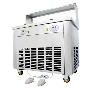 

Free shipping fry yogurt machine with 5 cooling tanks with 110V