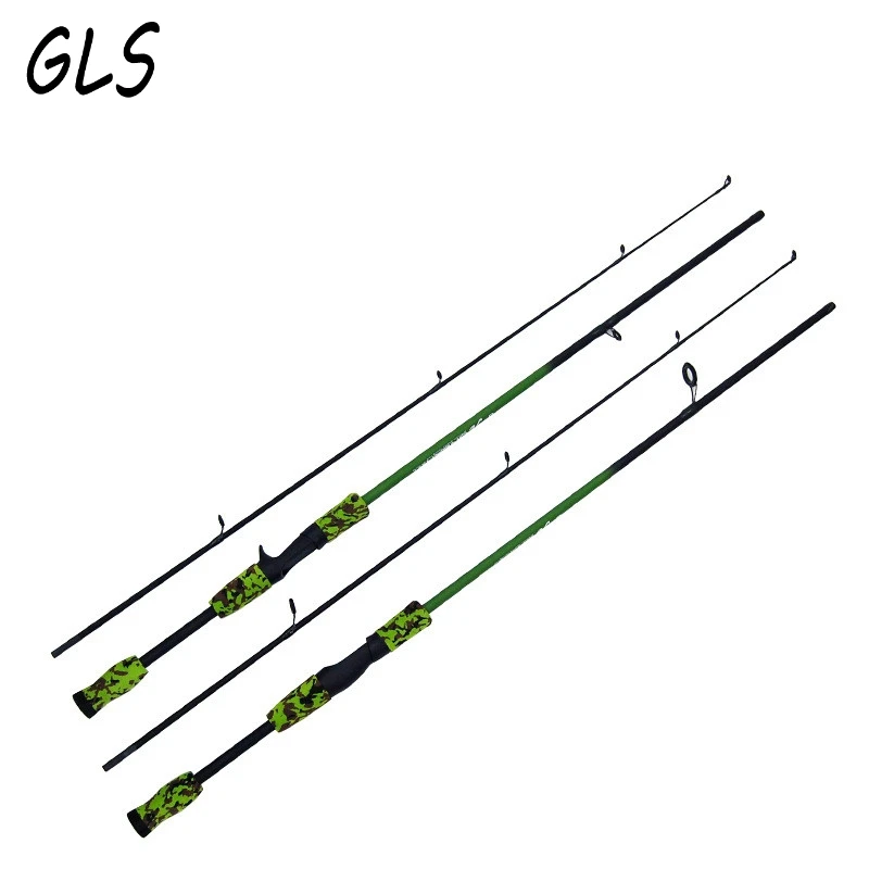 1.8M 2 tip spinning fishing rod Line Wt 6 15lb lure wt.1/8 3/4oz Test