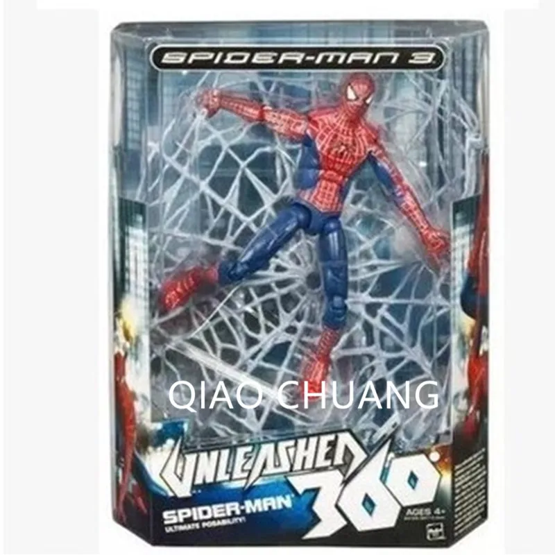 

24CM Spider-Man:Homecoming Justice League Tobey Maguire Spider-Man 360 Degrees Of Activity PVC Action Figure Model Doll G513