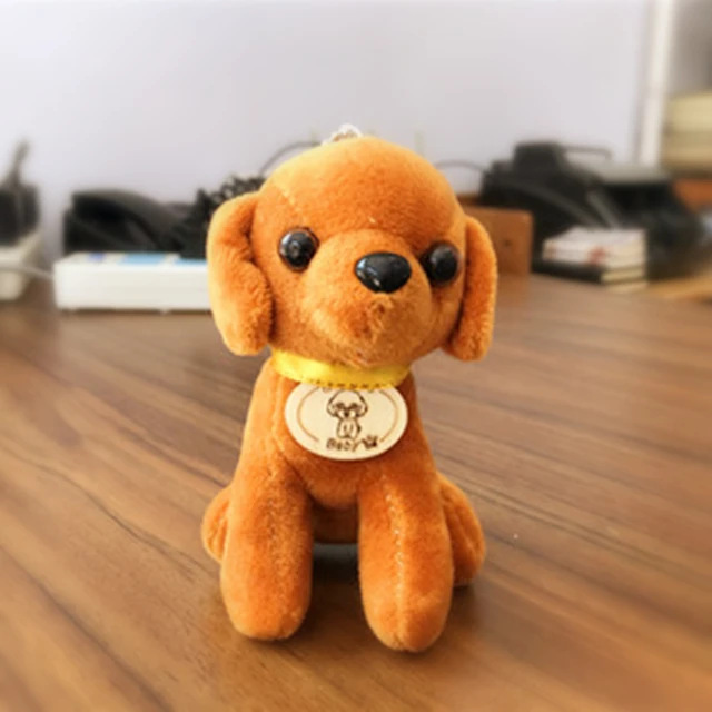 1pcs Cute Puppy Keychain Dog Plush Key Keychain Wallet Keychain Car Key