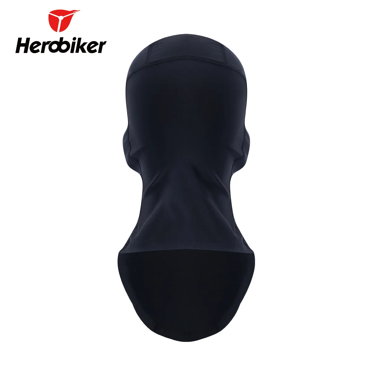 HEROBIKER черная мотоциклетная маска для байкеров летняя дышащая Балаклава лица