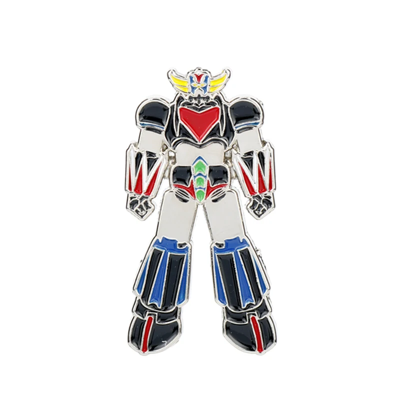 東勝マジンガーz Ufoロボットgrendizerバッジブローチufoロボ亜鉛合金アニメ金属エナメルピンとブローチ女性のための男性の40 Brooches Aliexpress