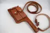 Cosplay  German  C96 Broomhandle Leather Holster W Straps 4