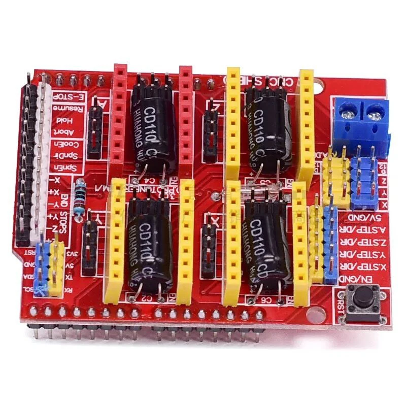 3D-принтеры плата расширения щит с ЧПУ V3 гравер Плата расширения 3D-принтеры драйвер платы для Arduino Uno