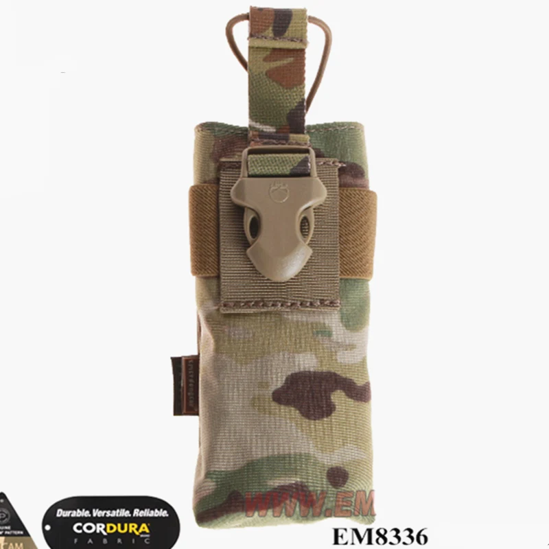 Тактический радиоприемник Emerson MOLLE MBITR PRC148 152 карман для рации EmersonGear с пряжкой
