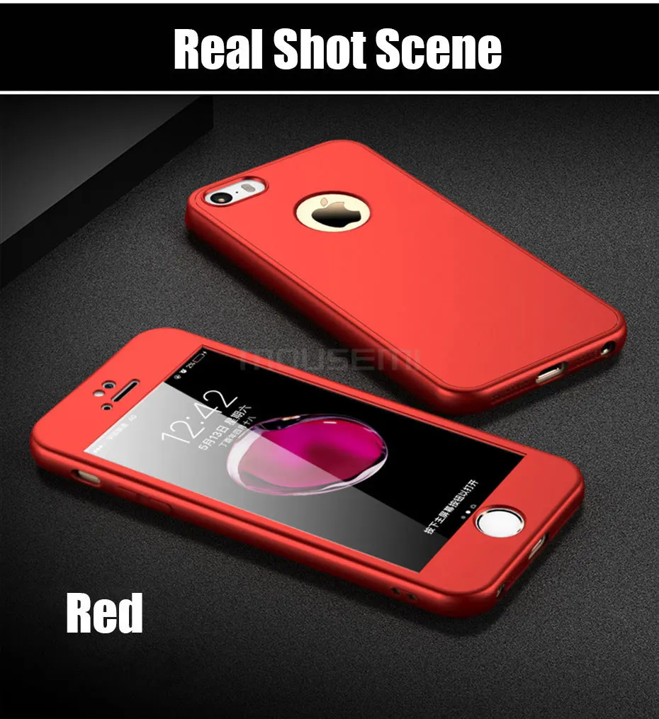 MOUSEMI For iPhone 6 6s 8 Plus Coque Phone Cases Silicone TPU Luxury Protection 360 Degree Full Body Cover Cases For iPhone 7 X (12)