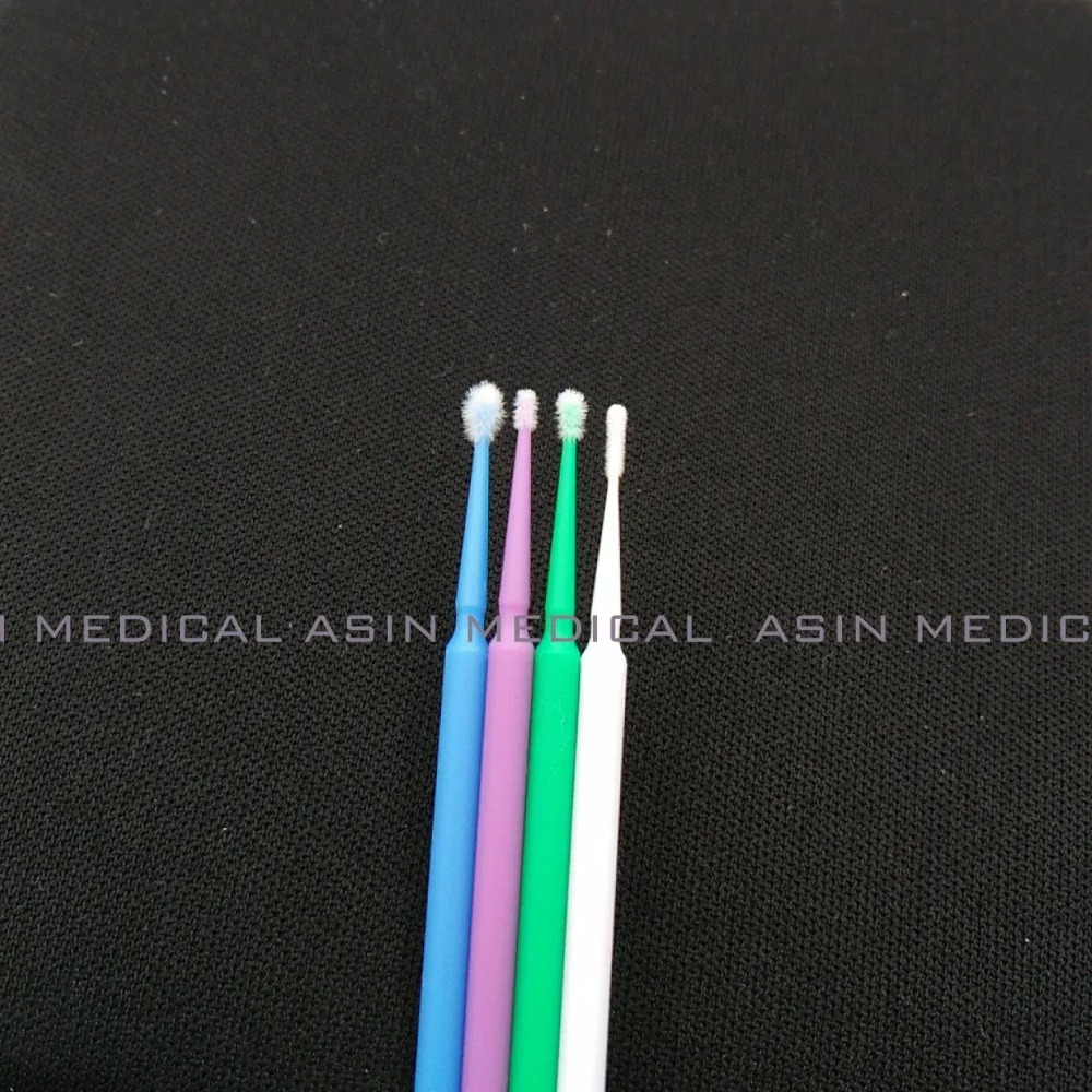 4 Bottlesx100pcs Beauty Stick Brushdental use / adhesive brush / Dental