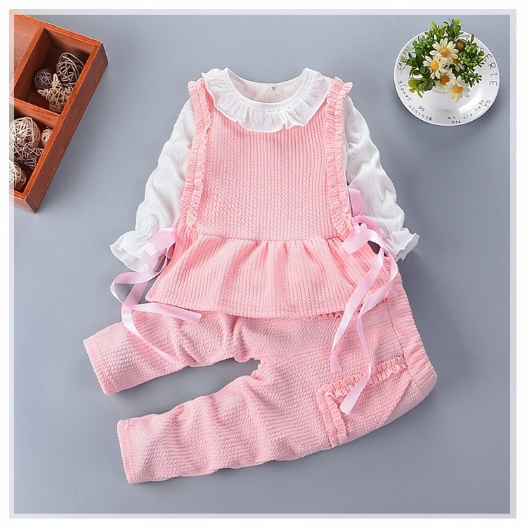 

baby infant newborn girl boy costume toddler kids 3pieces clothes set 2019 spring autumn outfit 9 12 24 36month 1 2 3year