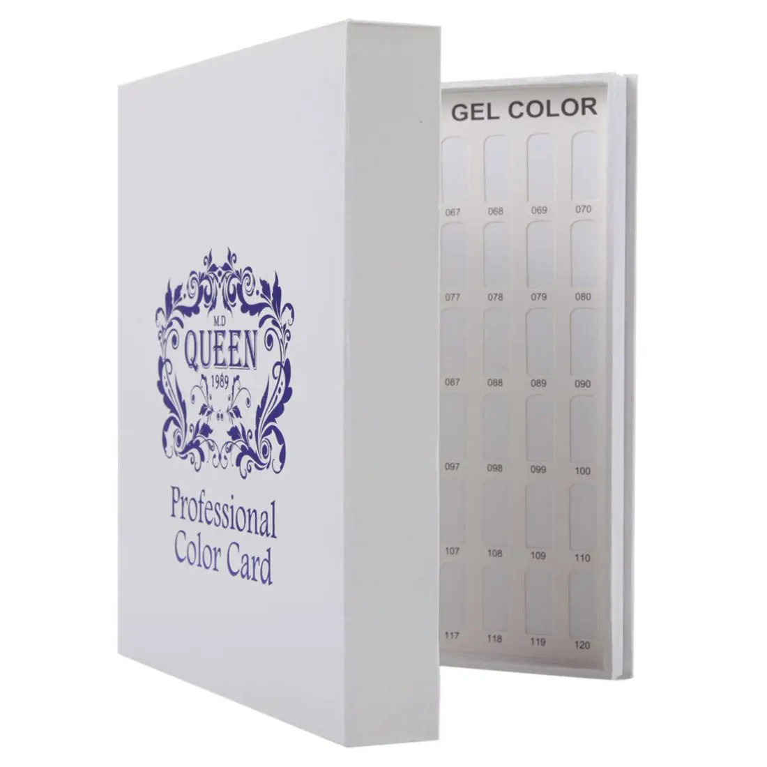 

120 Tips Professional Gel Polish Display Book Chart for Nail Art Design Manicure