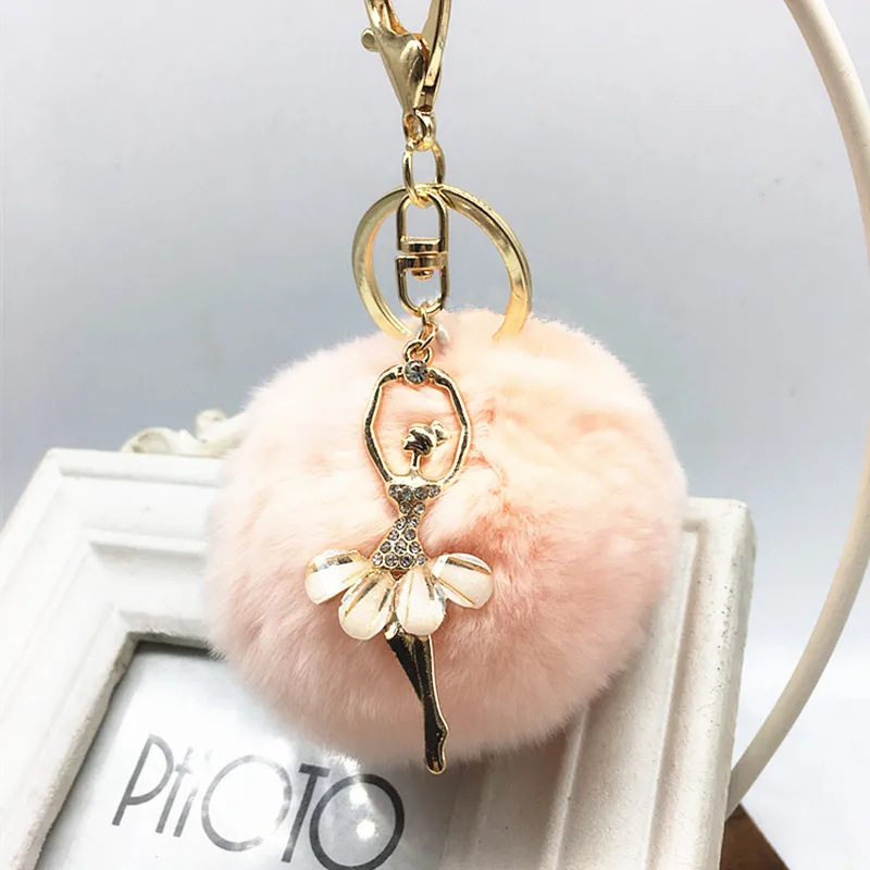 

Party Favors Ballet Dancing Gril Plush Keychain Wedding Gifts for Guests Baby Shower Personalized Bridesmaid Gift Wedding Favor