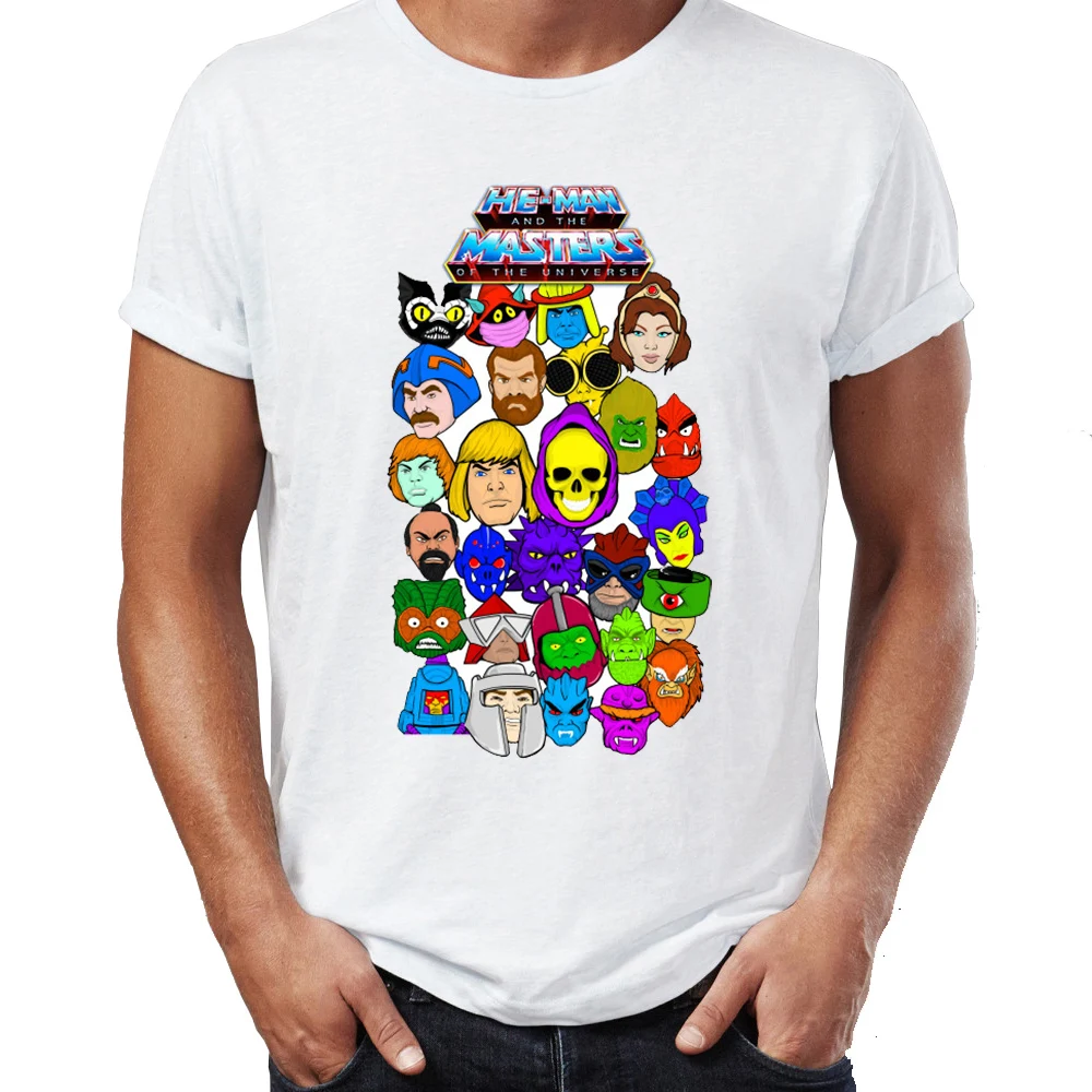 Мужская футболка с принтом He man и The Masters of Universe|Футболки| |