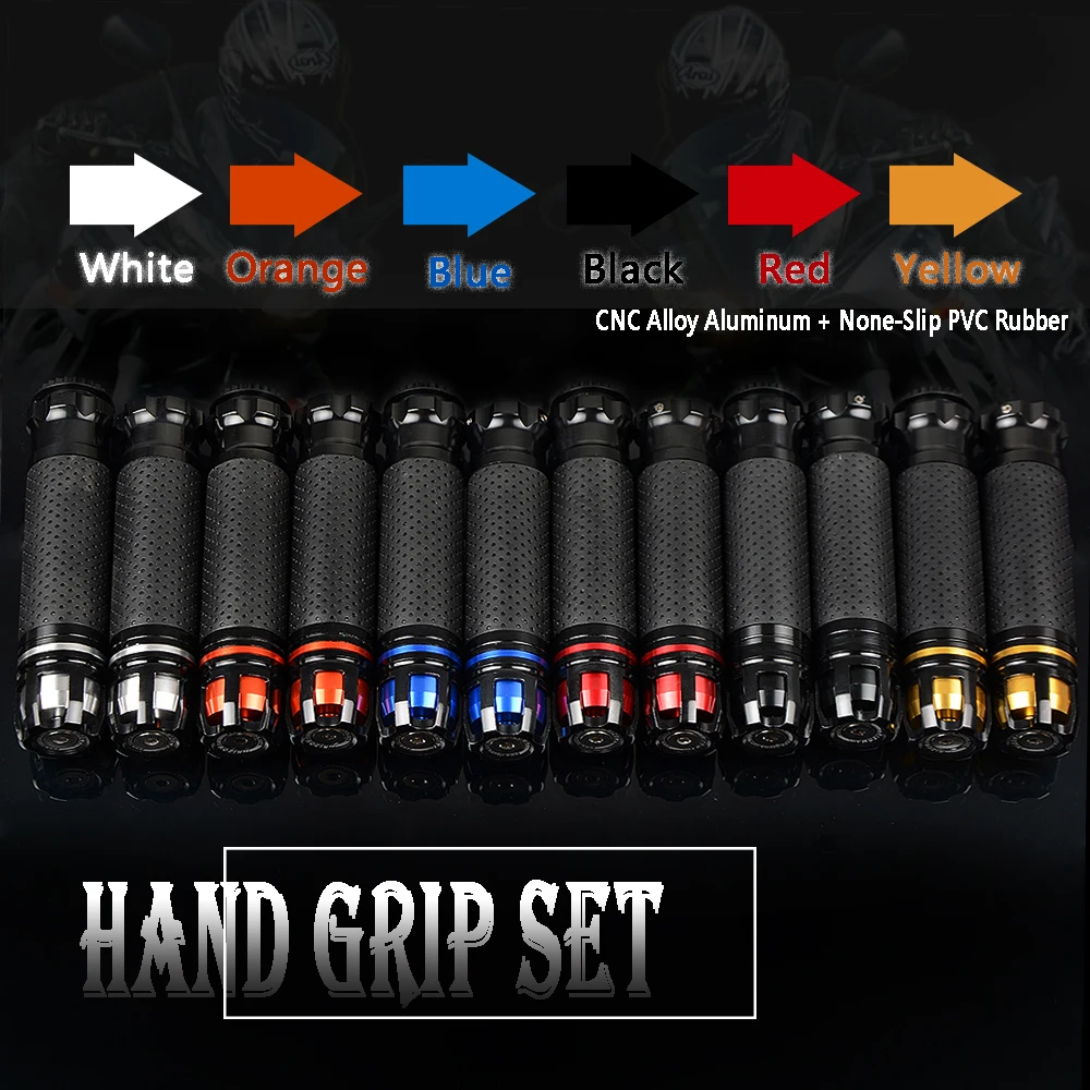 

Universal 7/8"22MM Aluminum motorbike handle bar part motorcycle handlebar hand grip sets moto grip ends bike for honda yamaha