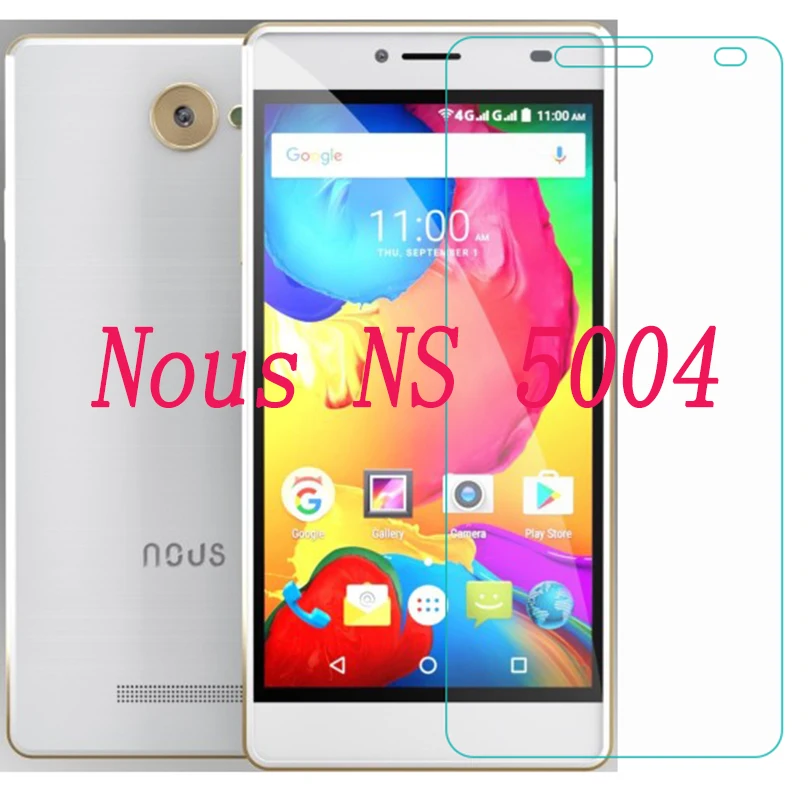 

2PCS NEW Screen Protector phone For Nous NS 5004 NS5004 Tempered Glass SmartPhone Film Protective Cover