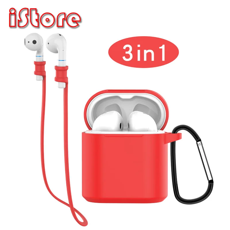 

For Honor flypods and Huawei freebuds 2 Wireless Bluetooth Headset Charging Cover 3 in 1 Protective Pack Silicone case