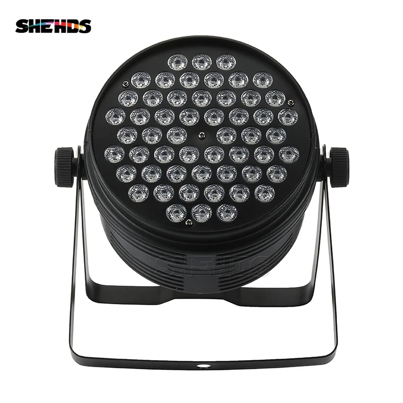 

2pcs Aluminum Alloy LED Par 54x3W Violet DMX512 Stage Effect Lighting Good For Disco DJ Party Dance Floor Christmas Decorations
