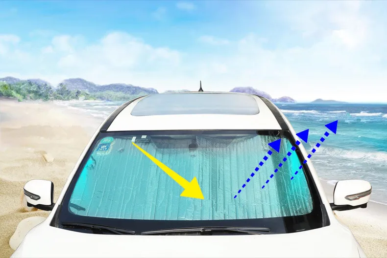 Для Nissan X-trail X trail T32- Солнцезащитный козырек Солнцезащитный Теплоизоляционный козырек для окна автомобиля отдельная Тепловая доска украшение