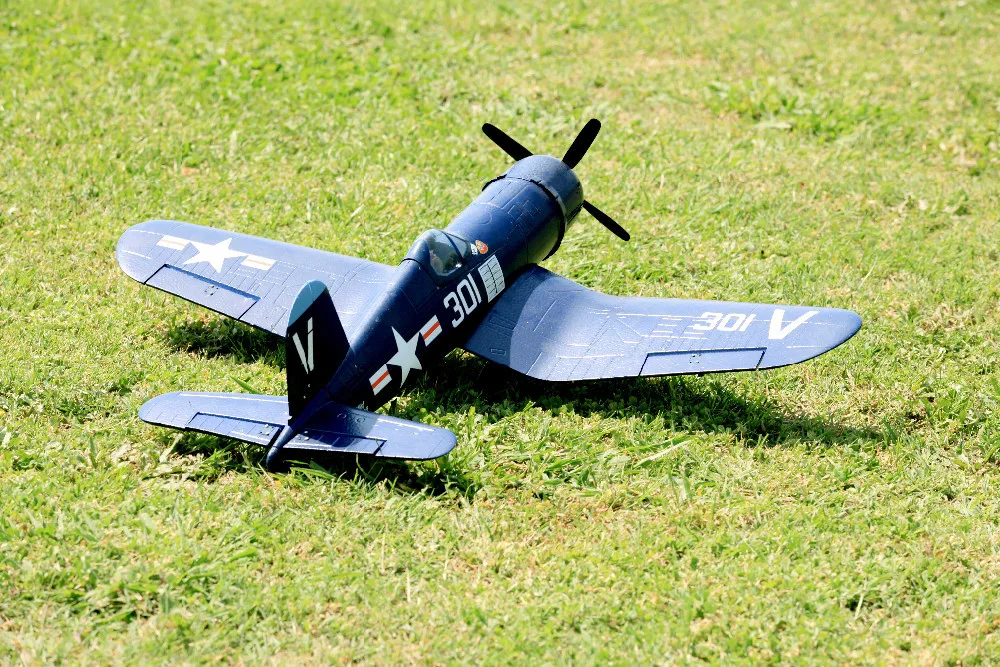 FMS 800 мм Мини F4U Corsair V2 синий 4CH 2S EPO маленький дешевый PNP RC самолет Warbird хобби модель самолет авиация Avion