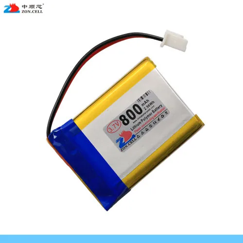 В ядре 800mAh 553040 3 7 V тахограф игрушка коробка полимерный аккумулятор 503040 литий